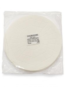 Pack of 10 Gluten Free Concelebration Hosts 10" - 72 Sections - White