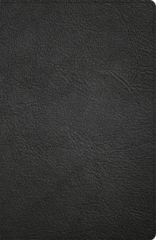 CSB Large Print Personal Size Reference Bible, Black
