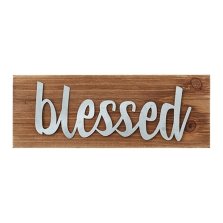 Blessed Farmers Market Tabletop Plaque