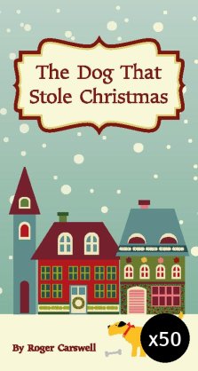 50 x The Dog That Stole Christmas Tract
