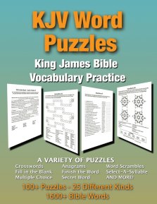 KJV Word Puzzles: King James Bible Vocabulary Practice