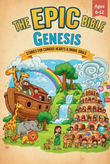 The Epic Bible: Genesis: Stories For Curious Hearts & Brave Souls | 12 Biblical Stories From The Book of Genesis For Kids Aged 6-12