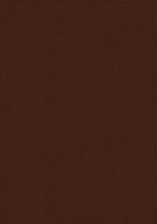 KJV, Thompson Chain-Reference Bible, Genuine Leather, Calfskin, Brown, Red Letter, Comfort Print