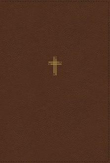 NASB, Thompson Chain-Reference Bible, Leathersoft, Brown, 1995 Text, Red Letter, Thumb Indexed, Comfort Print