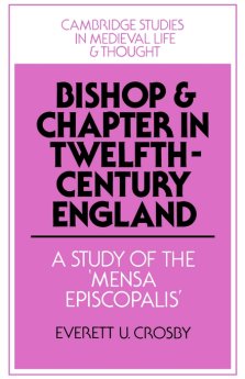 Bishop and Chapter in Twelfth-century England