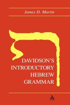Davidson\'s Introductory Hebrew Grammar