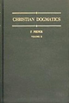 Christian Dogmatics