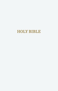 KJV, Gift and Award Bible, Imitation Leather, White, Red Letter Edition