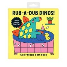 Rub-a-dub Dinos! Color Magic Bath Book