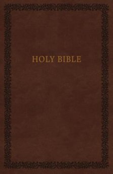 NKJV, Holy Bible, Soft Touch Edition, Leathersoft, Brown, Comfort Print
