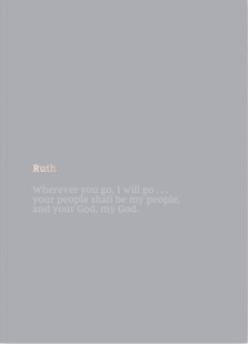 NKJV Bible Journal - Ruth, Paperback, Comfort Print