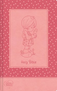 International Children's Bible (ICB) Precious Moments Bible, Leathersoft, Pink