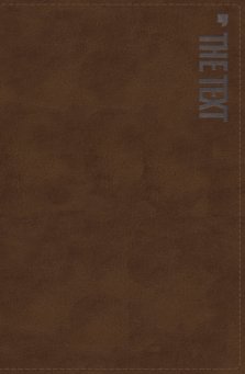 The TEXT Bible: Uncover the message between God, humanity, and you (NET, Brown Leathersoft, Comfort Print)