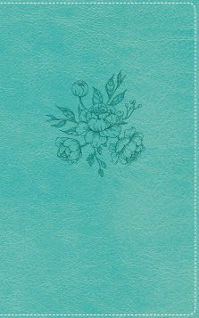 NVI, Biblia de la Mamá Ocupada, Leathersoft, Turquesa, Palabras de Jesús en Rojo, Comfort Print