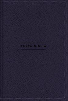NVI, Santa Biblia, Revisión 2022, Una columna con referencias, Leathersoft, Navy, Palabras de Jesús en Rojo, Comfort Print