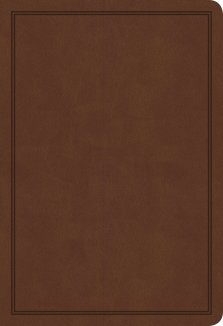 KJV Deluxe Gift Bible, Brown LeatherTouch
