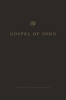 ESV Gospel of John (Paperback, Black)