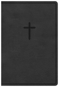 KJV Everyday Study Bible, Charcoal LeatherTouch