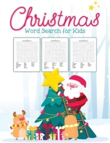 Christmas Word Search For Kids : Puzzle Book | Holiday Fun For Adults and Kids | Activities Crafts | Games
