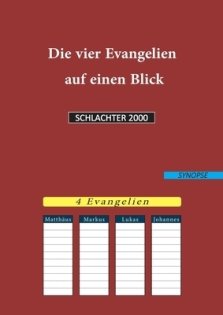 Vier Evangelien Auf Einen Blick