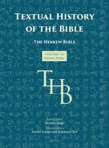 Textual History of the Bible, volume 1A