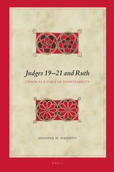Judges 19-21 and Ruth: Canon as a Voice of Answerability