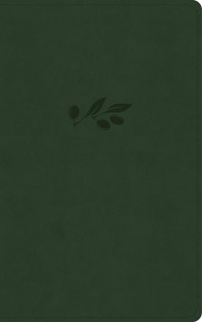 NASB Single-Column Personal Size Bible, Olive LeatherTouch