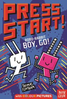 Press Start! Robo-rabbit Boy Go!