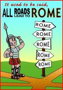 50 x All Roads Lead to Rome Tracts