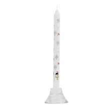 29.5cm Advent Candle: Snowmen - Single