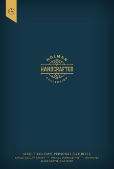 CSB Single-Column Personal Size Reference Bible, Black