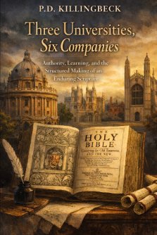 Three Universities, Six Companies : Authority, Learning, and the Structured Making of an Enduring Scripture