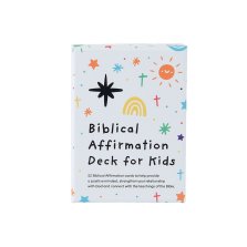 Biblical Affirmations Deck For Kids (52 Cards)