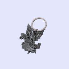 Never Drive Faster Than Angel Keyring - Pack of 4