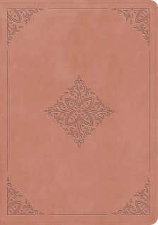 ESV Study Bible (TruTone, Blush Rose, Fleur-de-lis Design)