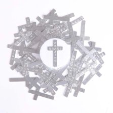 Amazing Grace Silver Pocket Cross - Pack of 50