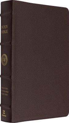 ESV Heirloom Bible, Gloria Dei: Single Column Edition (Calfskin, Mahogany)