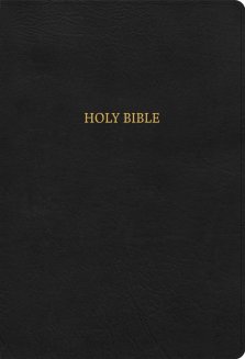 NASB Super Giant Print Reference Bible, Black