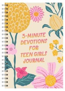 3-Minute Devotions for Teen Girls Journal