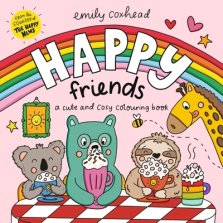 Happy Friends: A Cute And Cosy Colouring Book