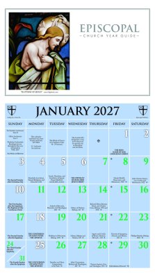2027 Episcopal Church Year Guide Kalendar