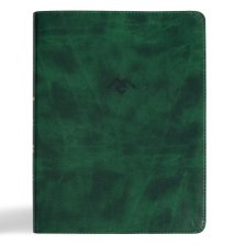 CSB Men of Character Bible, Revised and Updated, Forest LeatherTouch, Indexed