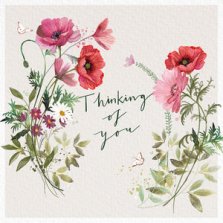 Think Of You - Red & Pink Poppies