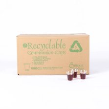 Communion Cups Recyclable Clear Full Size 1 3/8In Pack of 1000