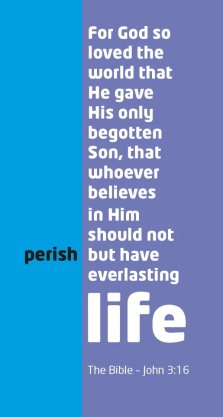 50 x John 3v16 Tracts