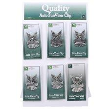 Never Drive Faster Visor Clips - Pack of 24