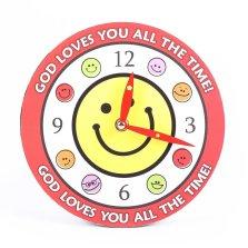God Loves You All The Time 8" Wall Clock