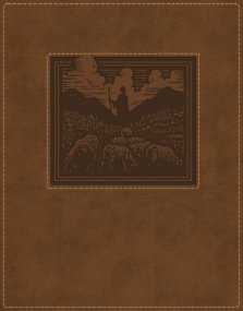 NKJV New Testament, Tracing edition: Engaging the Scripture Word by Word (Brown Leathersoft over Board)