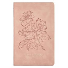 KJV Bible Gift Edition Faux Leather Blush Pink