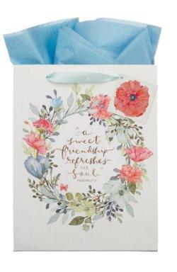 Gift Bag LG Portrait Sweet Friendship Prov. 27:9